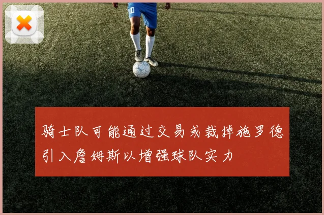 骑士队可能通过交易或裁掉施罗德引入詹姆斯以增强球队实力